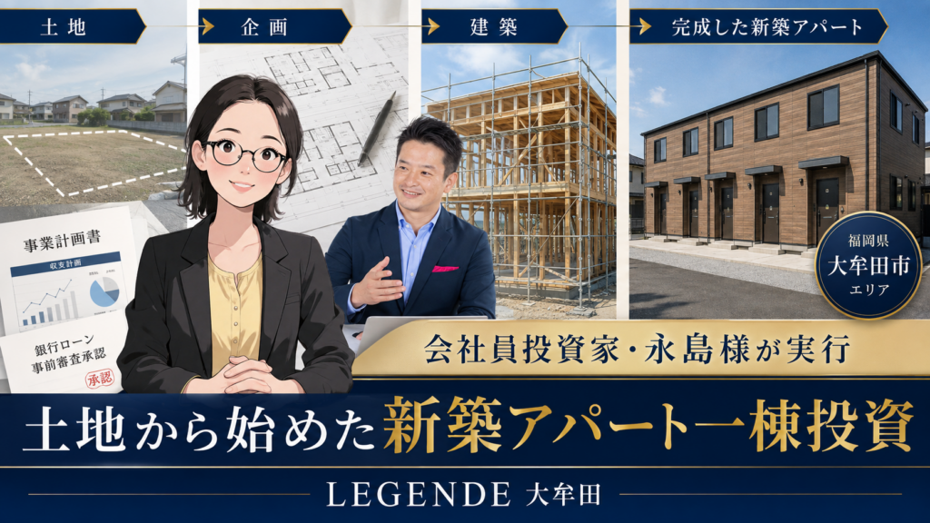 実際に投資した会社員投資家・永島様は、なぜ大牟田を選んだのか